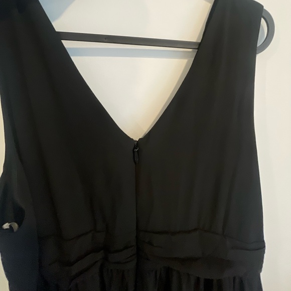 Black maxi plus size dress - Picture 3 of 5